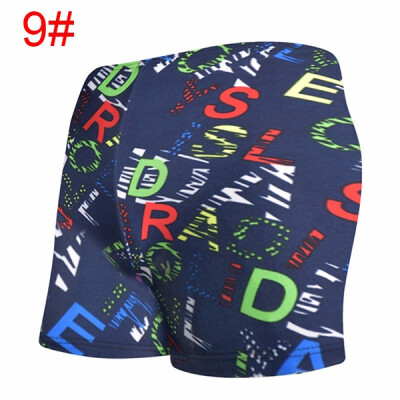 

Mens Fashion Large Size Printing Swimwear Swimming Trunks Sports Wear Boxer Shorts