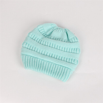 

Winter Knitted Wool Cap Women&Men Casual Hip-Hop Skullies&Beanie Warm Hat