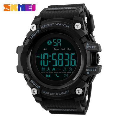 

SKMEI Men Smart Watch Pedometer Calorie Chronograph Fashion Outdoor Sports Watch 50 Meter Waterproof Digital