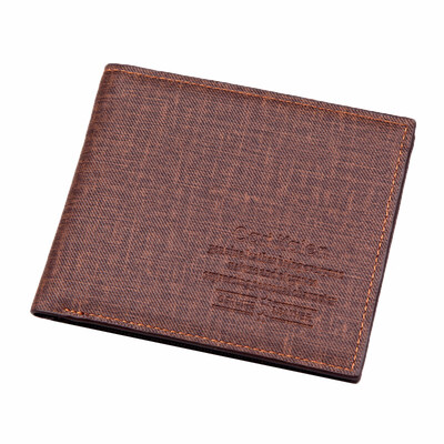 

Cross section personality Korean Edition mens wallet multi card student Qian Jiachao