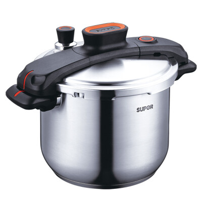

Jingdong Supermarket] Supor supor household 304 stainless steel pressure cooker 22CM clever rotary pressure fast pot YW22M1