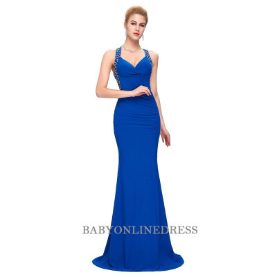 

2018 Halter Casual Maxi Dress Hot Womens Chiffon Formal Evening Party Dress