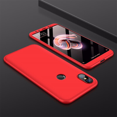 

Goowiiz Phone Case For Xiaomi Mi 55s5x6A1 Fashion Color collision 360 Degree Coverage PC Full Protection