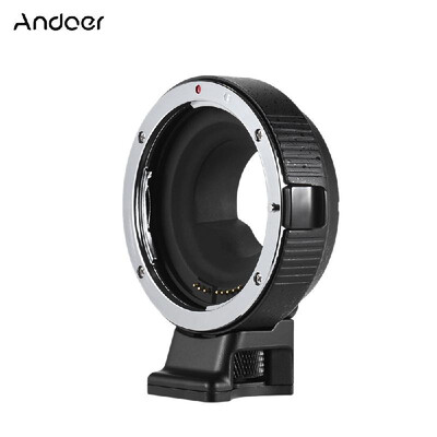 

Andoer AF Auto Focus Aperture Control Auto Exposure Built-in IS EF-MFT Electronic Lens Mount Adapter Ring for Canon EFEF- To M4