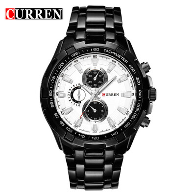 

TopBrand HOT2016 CURREN Mens Quartz Watches Analog Military Military Watch Waterproof Men Watches Men Watches Mens Sports8023