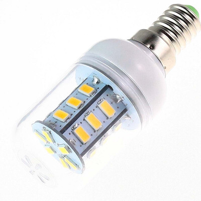 

индикатор 220-240v теплые белые высокого поу большое 5W E14 24smd5730 лампы накаливания