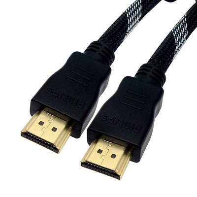 

Philips (PHILIPS) SWV7121W / 93 HDMI2.0 тонкая линия определения линии 1,8 м 4K портативные поддерживающие 3D, луженой бескислородной меди материал, позолоченные разъемы