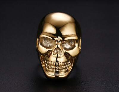 

A punk headband Black skull ring is available in 2 colors