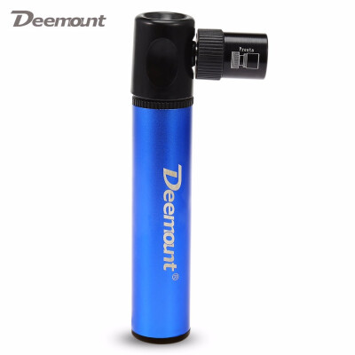 

Deemount Seven-shape Portable Mini Bicycle Air Pump Inflator A V&F V CNC precision-machined alloy barrel&shank