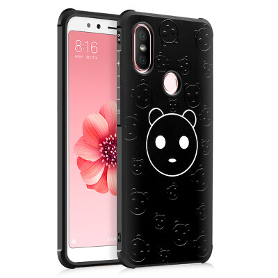 

Goowiiz Fashion Phone Case For Xiaomi Mi 66XA2 Luxury 3D Cute Cartoon Slim Full Soft Silicone Prevent falling