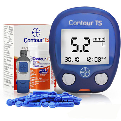 

Байер (BAYER) Бай Анькан глюкозы в крови метр бытовой автоматический тон-Free Kit (содержащий 50 ланцеты и тест-полоски)