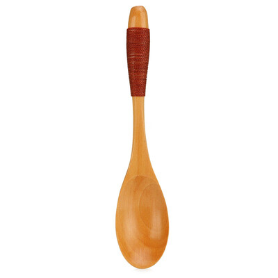 

Jia Chi children's series of qualities tied rope craft small spoon small spoon wooden spoon JC-TS06