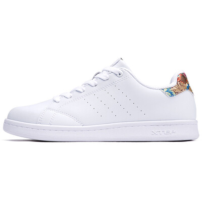 

Xtep couple shoes shoes men 2018 white shoes casual shoes classic skate shoes fashion 982318319297 white red - female 35 yards