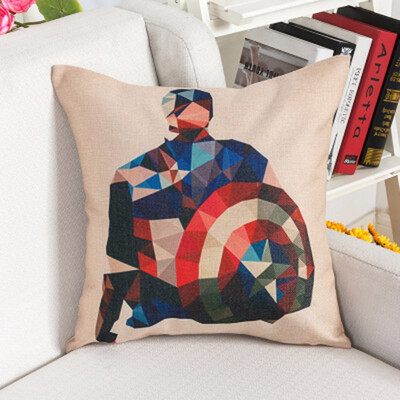 

Super Heros Cushion Cover Pillow case Superman home decoration club office chair seat for gift
