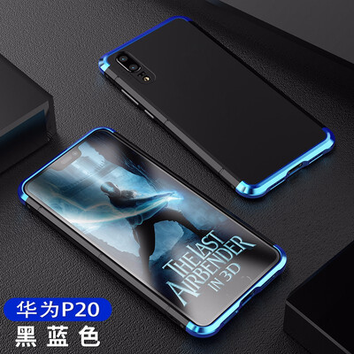 

Goowiiz Phone Case For Huawei P20P20 Pro Luxury 3 in1 Metal PC Hard Hybrid Slim Back Case Full Protection