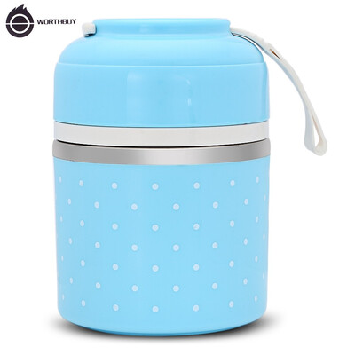

Worthbuy 123 Layer Lunch Box Thermal Leak-proof Stainless Steel Lunch Boxes