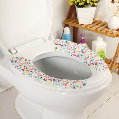 

Shengni toilet seat cushion suede comfortable auspicious clouds