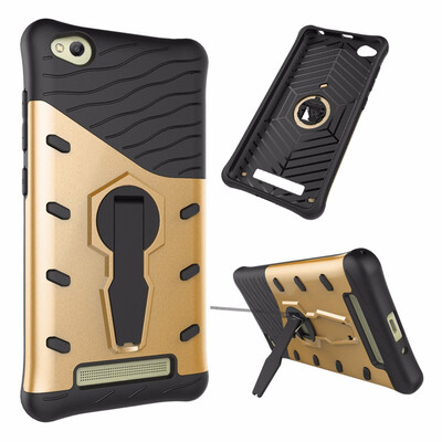 

Goowiiz Phone Case For Xiaomi Redmi 44 Prime4 Pro4A4X Luxury Armor TPUPC Silicone Hard Bracket Prevent falling