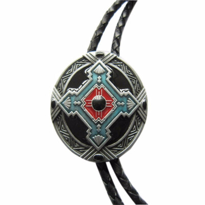 

Vintage Southwest Celtic Cross Knot Oval Bolo Tie also Stock in US