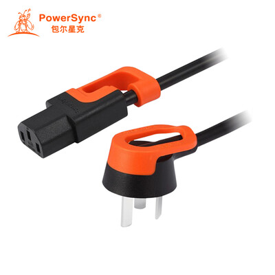 

Baoer Xingke computer host monitor screen power cord rice cooker electric kettle household appliances three-hole product word tail cable black orange 2 meters 3PG-MP00001 MPPB0020