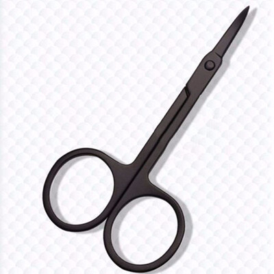 

1Pc Eyebrow Scissor Facial Hair Remover Chameleon Stainless Steel Sharp Head Beauty Makeup Tool-Black