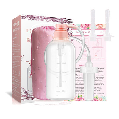 

Enema Bulb Kit Vaginal Cleansing System Vaginal Douche Vaginal Irrigation Syringe Reusable Douche for Women 100 Safe Non-Toxic 6
