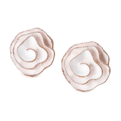 

Yoursfs Large Flower Earrings For Women Piercing Ears French Hook Clip On Earrings