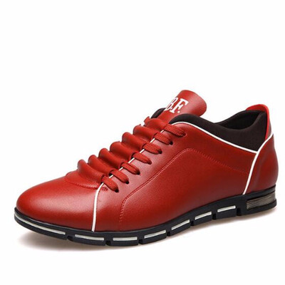 

Plus size 37-48 Brand Men Shoes England Trend Casual Leisure Shoes Leather Shoes Breathable For Male Footear Loafers Mens Flats