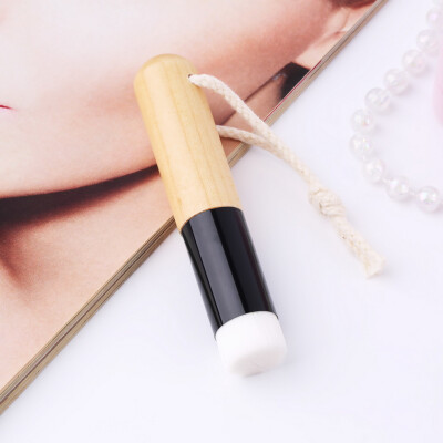 

New Wood Handle Face Cleaning Brush Deep Cleansing Pore Blackheads Acne Burlywood