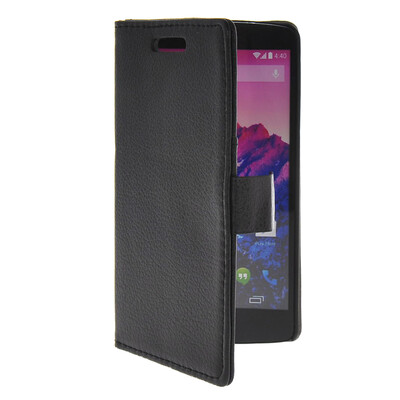 

MOONCASE тонкий кожаный бумажник флип сторона держателя карты Чехол с Kickstand чехол для LG Google Nexus 5 Черный