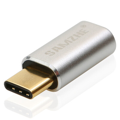 

Shanze (SAMZHE) TPC-3B Интерфейсный адаптер Type-c to Micro USB2.0 для Apple MacBook / музыка / просо 4C / a плюс 2 серебристых и белых