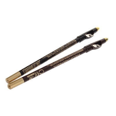 

Extra Long Excellence Eyebrow Eye Liner Pencil Brown or Black With Sharpener Lid