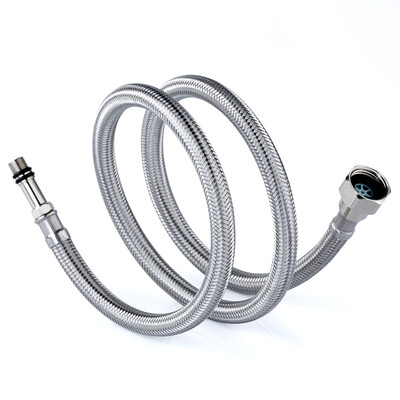 

Submarine FBC-100 304 Stainless steel Explosion-proof water pipe basin faucet Sheung Shui hose 100CM stainless steel braided tube Inner wire faucet Applicable