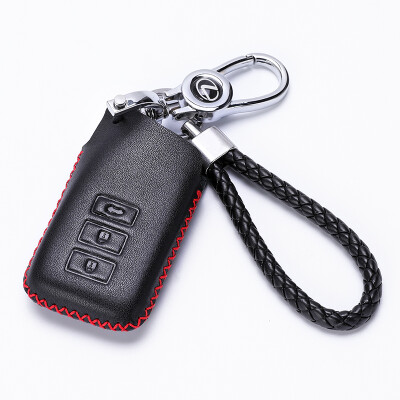 

KING ETING Lexus Key Case Leather Key Case ES200 300H NX200t RX200t RX270 Special Car Keychain A Style Red