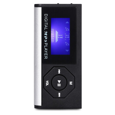 

Portable Mini 09 inch MP3 Music Player 09 inch LCD screen Support up to 32G TF card With a lossless stereo earphones