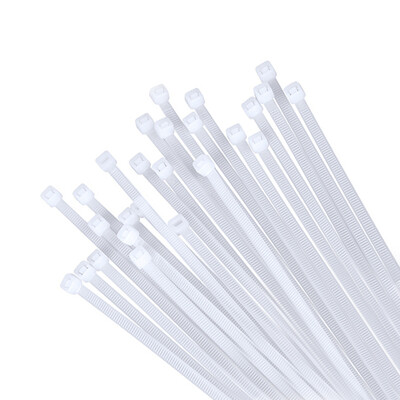 

RAYENR nylon cable ties 35150 white environmental protection 150 self-locking plastic cable ties fixed plastic buckle bundle bundle cable tie line NR0028