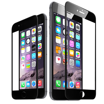 

[Jingdong self] Locke ROCK iPhone6plus / 6s plus full-screen steel film Apple 6plus / 6s plus explosion-proof mobile phone full-screen film black