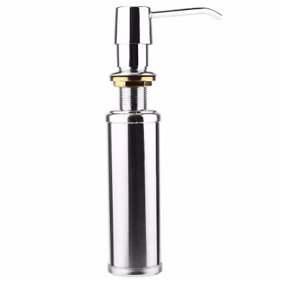 

250ML Stainless Steel Soap Dispenser Kitchen Bathroom Lotion Pump