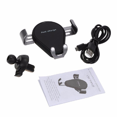 

Fast Wireless Car Charger Stand 10W Car Mount Air Vent Phone Holder Cradle for iPhone X88 PlusSamsung Galaxy S8S8S7S6 Edge
