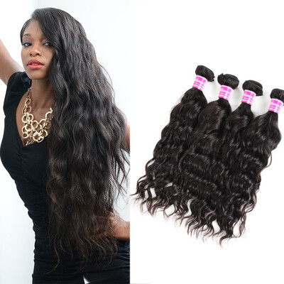 

Glary Indian Virgin Hair Water Wave 4 Bundles Wet And Wavy Virgin Indian Human Hair Weave Indian Water Weave Hair Extensions