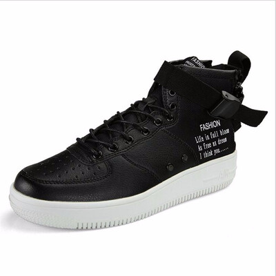 

Mens shoes hip hop high shoes Korean versio trend shoes summer mens canvas casual shoes Air Force 1 tide shoes