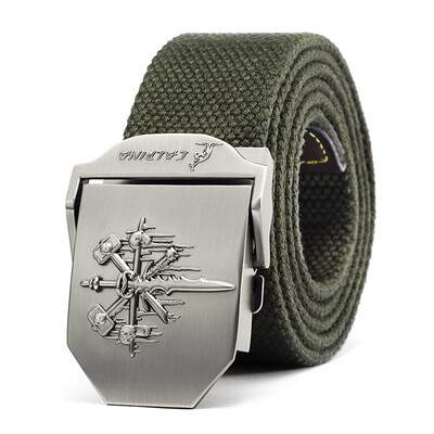 

LALPINA Mens Belt Pants Fashion Casual Weave Wild Automatic Buckle Belt Mens Dumb Gun Buckle