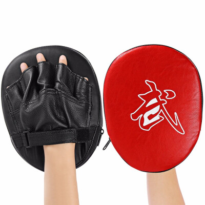 

1pcs Focus Boxing Punch Mitts Training Pad for MMA Karate Muay Thai Kick Lightweight Dense foam padding PU leather Boxing