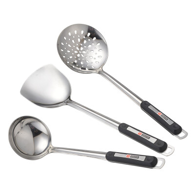 

【Jingdong supermarket】 Baige BAYCO stainless steel kitchen utensils three-piece spoon spoon spoon sets BC3517