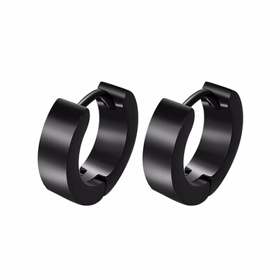 

Yoursfs Small Clip on Earrings for Men Stainless Steel Non Pierced Huggie Hoop Earrings