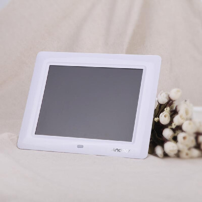 

New 8 inch HD TFT LCD Digital Photo Picture Frame Alarm Clock MP3 MP4 Movie Player 16G with Remote Desktop EU