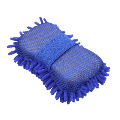 

Microfiber Chenille Anthozoan Car Cleaning Sponge Towel Cloth Washer Supplies DT