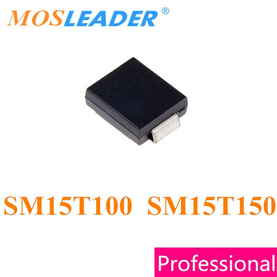 

Mosleader SM15T100 SM15T150 SMC 500PCS DO214AB SM15T100A SM15T100CA SM15T150A SM15T150CA TVS High quality