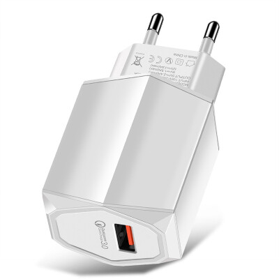 

Mzxtby 25A Quick Charge 30 USB Phone Charger EU Plug Fast Travel Wall Adapter for iphone X Samsung S8 S9 Xiaomi Huawei charger
