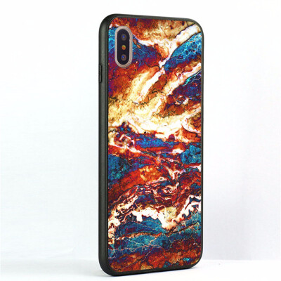 

Marble Phone Case For iPhone X 5 5s 6 7 8 Plus Soft TPUHard PC